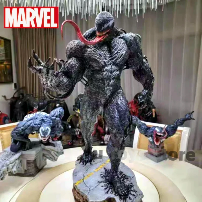 50cm Marvel Venom Anime Figure 1/3 Customized Model Dolls Large Size Figure - £217.82 GBP+