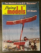 Flying Models Magazine October 1975 - R/C Boats - Pearl Express - Wankel Engine - £4.46 GBP