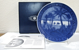 Royal Copenhagen 1972 Christmas Plate Osterland in the Desert with Papers COA - £14.80 GBP