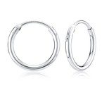  925 silver big earrings classic fashion for women men earring simple jewelry clip thumb155 crop