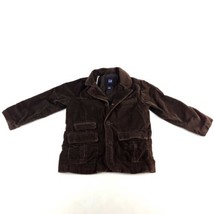 Baby Gap Toddler 5 years Brown Jacket Coat Fall Winter  Soft Cotton - £9.86 GBP