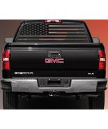 USA American Flag Rear Windshield Vinyl Decal Sticker Fits 2014 GMC Sier... - €65,00 EUR