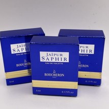 Jaipur Saphir 3 Minis By Boucheron 0.17oz/5ml Eau De Toilette Splash Women - New - £76.17 GBP
