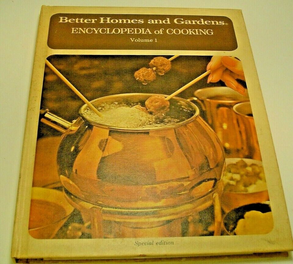 Better Homes and Gardens Encyclopedia of Cooking Volume 1 1973 - $4.24
