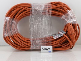 HDX 100 ft. 16/3 125 Volt Indoor/Outdoor Light Duty Extension Cord, Orange - £17.83 GBP