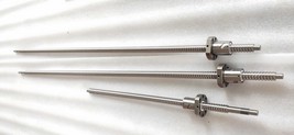 3 pcs RM2005--750/2800/2800mm Anti-backlashed Ballscrew &amp;BF15/BK15 &amp;Coupling Set - £294.03 GBP