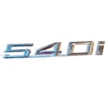 1997-2003 BMW 540i Emblem Logo Badge Letters Symbol Trunk Rear Chrome OEM - $13.49