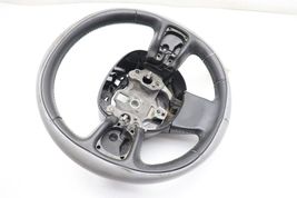 14-17 FIAT 500L STEERING WHEEL BLACK GRAY E3346 image 5