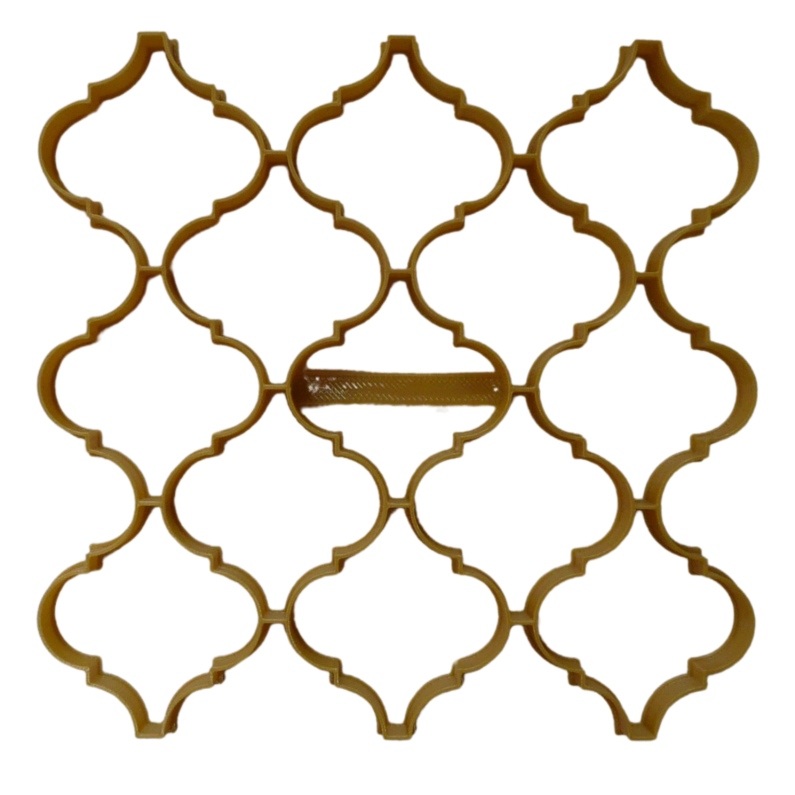 Arabesque Tile 2.25 Inch X 13 Multi Cookie Cutter Made In USA PR5534 - $10.99