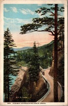 Highway Approaching Eagle Creek Columbia River Highway OR Postcard PC116 - £3.97 GBP