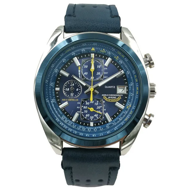   13 Styles Blue s Pilot Men&#39;s Watch  Multifunction  for Men Calendar Wristwatch - £101.73 GBP
