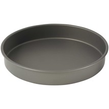 WINCO Round Cake Pan, 12-Inch, Hard Anodized Aluminum,Black - £31.96 GBP