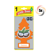 5x Packs Little Trees Single Coconut Scent X-tra Strength Hanging Trees - $15.18 CAD