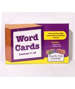 Step By Step Learning SBSL Word Cards Lessons 7-12 Homeschooling 0822!! - £58.33 GBP