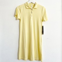 NWT Glyder Women’s Simplicity Polo Butterscotch Yelllow Dress Small Jersey - $29.99