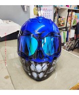 Blauer Custom Airbrush Motorradhelm - $463.61 CAD