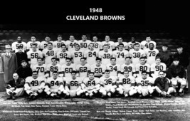 1948 CLEVELAND BROWNS  8X10 TEAM PHOTO NFL FOOTBALL PICTURE - $4.94