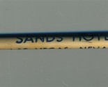 Sands Hotel Wooden Drum Stick Drink Stirrer Knocker Las Vegas Nevada 1950&#39;s - $76.91