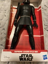 Star Wars Supreme Leader Kylo Ren 9.5 inch Action Figure With Red Lightsaber - £9.80 GBP