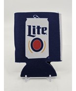 2018 Miller Lite USA Flag Beer Can Bottle Koozie Cooler A Fine Pilsner B... - £12.57 GBP