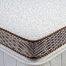 BedStory 4 Inch Memory Foam Mattress Topper, Queen Size Gel Infused Bed ... - £173.06 GBP
