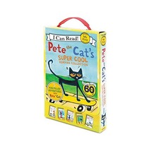 Pete the Cat&#39;s Super Cool Reading Collection: A Box of 5 I Can Read Favorites fo - $25.00