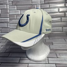 Indianapolis Colts Authentic Sideline Reebok Flex Fit L/XL NFL Men&#39;s Hat Cap - £7.24 GBP