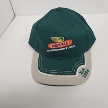 Dekalb Seed &quot;When Performance Counts&quot; Strapback Green Hat, K Products Br... - £14.25 GBP