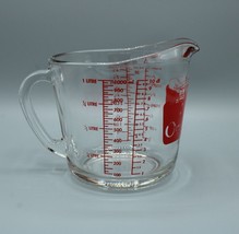 Anchor Hocking #499 Oven Originals 4 Cups/1 Quart/1 Litre Glass Measuring Cup US - £19.08 GBP