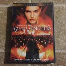 V For Vendetta DVD Widescreen Natalie Portman - £2.12 GBP