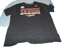 Florida State 2013 Unconquered Season BCS National Champion NIKE T-Shirt... - $12.86
