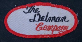 Vintage The Delman Company Advertising Patch - £10.09 GBP
