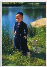 Holland Netherlands Postcard Volendam Boys Costume - £3.11 GBP