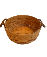 Longaberger Woven 10&quot; Darning Basket 1991 - $19.94 CAD