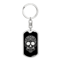 Calavera Mexican Sugar Skull 183 Stainless Steel or 18k Gold Premium Swi... - £29.98 GBP+