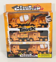 Friction Powered Construction Trucks Cement Mixer Scoopers Haulers (BRAND NEW) - £7.83 GBP