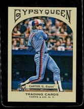 2011 Topps Gypsy Queen Baseball Trading Card #68 Gary Carter Montreal Expos - £7.66 GBP