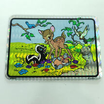 Disney Bambi Thumper Flower Vending Machine Sticker Prism 1990&#39;s Vintage... - €16,99 EUR
