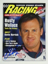 Rusty Wallace Signed July 2001 Racing Milestones Magazine Autographed - $24.74