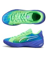 PUMA All-Pro NITRO Marcus Smart Fluro Green Men’s 9 D Basketball Shoes - €81,29 EUR