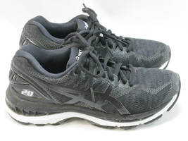 ASICS Gel Nimbus 20 Running Shoes Women’s Size 7 US Excellent Condition Black - £47.46 GBP