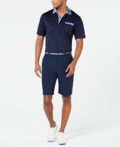 MSRP $55 Greg Norman Men&#39;s Floral-Trim Shorts Blue Size 30 Reg - £11.05 GBP
