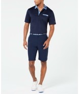 MSRP $55 Greg Norman Men&#39;s Floral-Trim Shorts Blue Size 30 Reg - $32.22 CAD