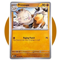 Paldean Fates Pokemon Card (YY25): Primeape 046/091 - £2.27 GBP