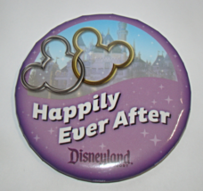 Disneyland Resort - &quot;Happily Ever After&quot; Button - £6.27 GBP