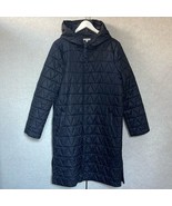 Eileen Fisher Chevron Recycled Nylon quilted Coat size L - £94.39 GBP