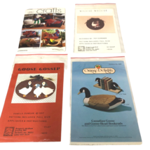 LOT of 4 UNCUT Vintage Craft Sewing Patterns Ducks Plush Simplicity Duncan Delig - $24.29