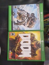 set of 2 /Ghost Recon Breakpoint + doom/ Xbox One very nice - £7.88 GBP