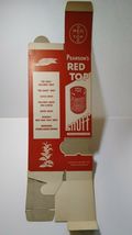 Pearson's Red Top Snuff Vintage Advertising Display Box 1920's-1930's Or... - $21.05
