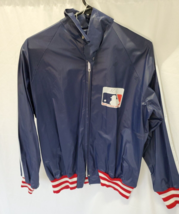 Vintage 1980s Mlb Nolan Ryan Rain Jacket Small S - $39.59